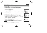 Preview for 97 page of Samsung SCD33, SCD34, SCD39 Owner'S Instruction Book