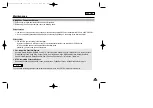 Preview for 105 page of Samsung SCD33, SCD34, SCD39 Owner'S Instruction Book