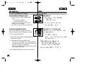 Preview for 20 page of Samsung SCD33, SCD34, SCD39 Owner'S Instruction Manual