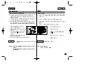 Preview for 21 page of Samsung SCD33, SCD34, SCD39 Owner'S Instruction Manual