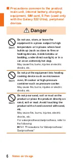 Preview for 8 page of Samsung SCG14 Notes On Usage