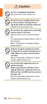 Preview for 14 page of Samsung SCG14 Notes On Usage