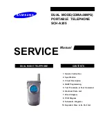 Предварительный просмотр 1 страницы Samsung SCH-A205 Service Manual