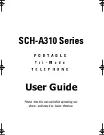 Samsung SCH-A310 Series User Manual preview