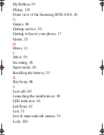 Preview for 135 page of Samsung SCH-A310 Series User Manual