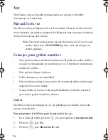 Preview for 86 page of Samsung SCH-a530 Series (Spanish) Manual Del Usuario