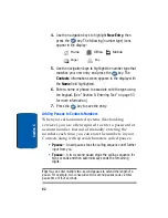 Предварительный просмотр 62 страницы Samsung SCH-a570 Series User Manual