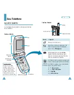 Предварительный просмотр 6 страницы Samsung SCH-A605 (Portuguese) Manual Do Usuário