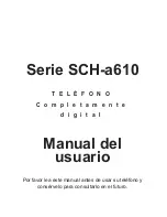 Samsung SCH-a610 Series Manual Del Usuario preview