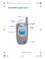 Preview for 9 page of Samsung SCH A670 - Cell Phone 32 MB User Manual