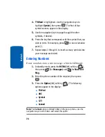 Preview for 70 page of Samsung SCH-a850 Series User Manual