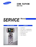 Samsung SCH-E159 Service Manual предпросмотр