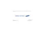 Samsung SCH-F309 User Manual preview