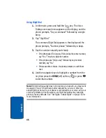 Предварительный просмотр 46 страницы Samsung SCH-n330 Series User Manual