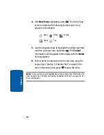 Предварительный просмотр 76 страницы Samsung SCH-n330 Series User Manual