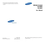 Предварительный просмотр 1 страницы Samsung SCH-N353 User Manual