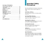 Предварительный просмотр 4 страницы Samsung SCH-N353 User Manual