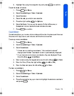 Preview for 87 page of Samsung SCH-R351 Series User Manual