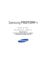 Preview for 1 page of Samsung SCH-R390X Manual Del Usuario