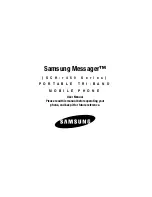 Samsung SCH R450 - Cricket CRKR450B - Messager User Manual preview