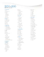 Preview for 3 page of Samsung SCH-R500 Product Specifications