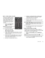 Предварительный просмотр 127 страницы Samsung SCH-R860 Series (Spanish) Manual Del Usuario