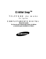 Preview for 1 page of Samsung SCH U340 - Cell Phone - Verizon Wireless (Spanish) Manual Del Usuario