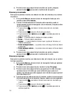 Предварительный просмотр 58 страницы Samsung SCH U340 - Cell Phone - Verizon Wireless (Spanish) Manual Del Usuario