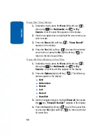 Preview for 64 page of Samsung SCH-u420 Series User Manual