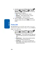 Preview for 224 page of Samsung SCH U520 - Cell Phone - ALLTEL Wireless User Manual