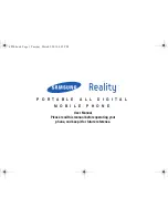 Preview for 2 page of Samsung SCH-U820 User Manual