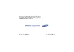 Preview for 1 page of Samsung SCH-W569 User Manual