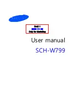 Samsung SCH-W799 User Manual preview