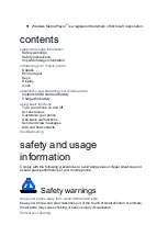 Preview for 3 page of Samsung SCH-W899 User Manual