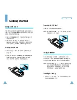 Предварительный просмотр 9 страницы Samsung SCH-X601 User Manual