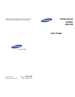 Samsung SCH-X659 User Manual preview