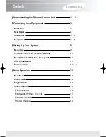 Предварительный просмотр 4 страницы Samsung SCI-503 Owner'S Instructions Manual