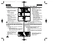 Предварительный просмотр 16 страницы Samsung SCL805 Owner'S Instruction Manual