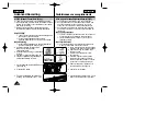 Предварительный просмотр 36 страницы Samsung SCL805 Owner'S Instruction Manual