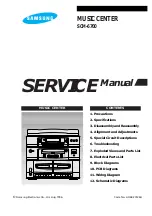 Samsung SCM-6700 Service Manual preview