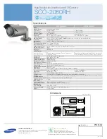 Предварительный просмотр 2 страницы Samsung SCO-2080RH Specifications