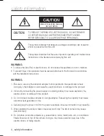 Preview for 4 page of Samsung SCO-2370N User Manual