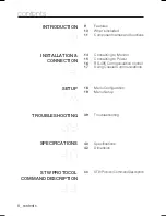 Предварительный просмотр 8 страницы Samsung SCO-2370N User Manual