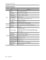 Preview for 34 page of Samsung SCO-6081R User Manual