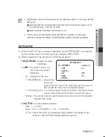 Предварительный просмотр 21 страницы Samsung SCO-6083R User Manual