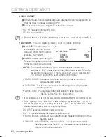 Предварительный просмотр 26 страницы Samsung SCO-6083R User Manual