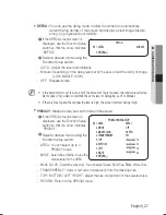 Предварительный просмотр 27 страницы Samsung SCO-6083R User Manual