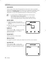 Предварительный просмотр 34 страницы Samsung SCP-2250(P) User Manual