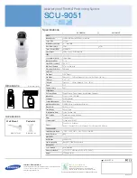 Preview for 2 page of Samsung SCU-9051 Specifications