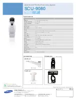 Preview for 2 page of Samsung SCU-9080 Specifications